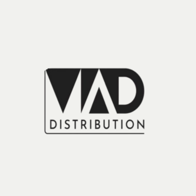 Logo Mad Distribution – azienda del gruppo DefloMas Eyewear specializzata nella distribuzione di brand di occhialeria di lusso